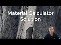 Ex5 C Programming - Material Calculator Solution EV2 memo