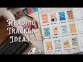 5 Easy Reading Book Tracker Ideas for Your Journal