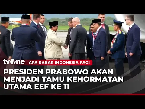 Presiden Prabowo Sudah Tiba di Rusia