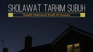 sholawat tarhim suasana subuh jaman dahulu