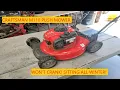 Craftsman M110 Push Mower Sitting All Winter And Won t Crank