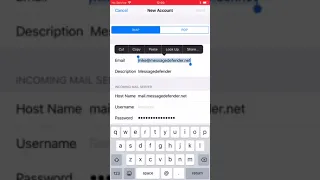How to setup your cPanel Roundcube email on your iPhone