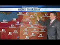 Eyewitness Weather 6-12 Humidity Creeping In Next Week