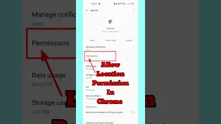 How To Allow Location Permission In Chrome Browser Chrome Per Location On Kaise Kare Shorts Viral 