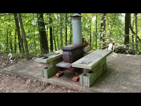 Download MP3 Outdoor Stove Setup \u0026 First Burn