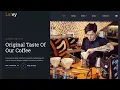 Responsive Coffee Shop Website Template using HTML CSS Bootstrap Javascript
