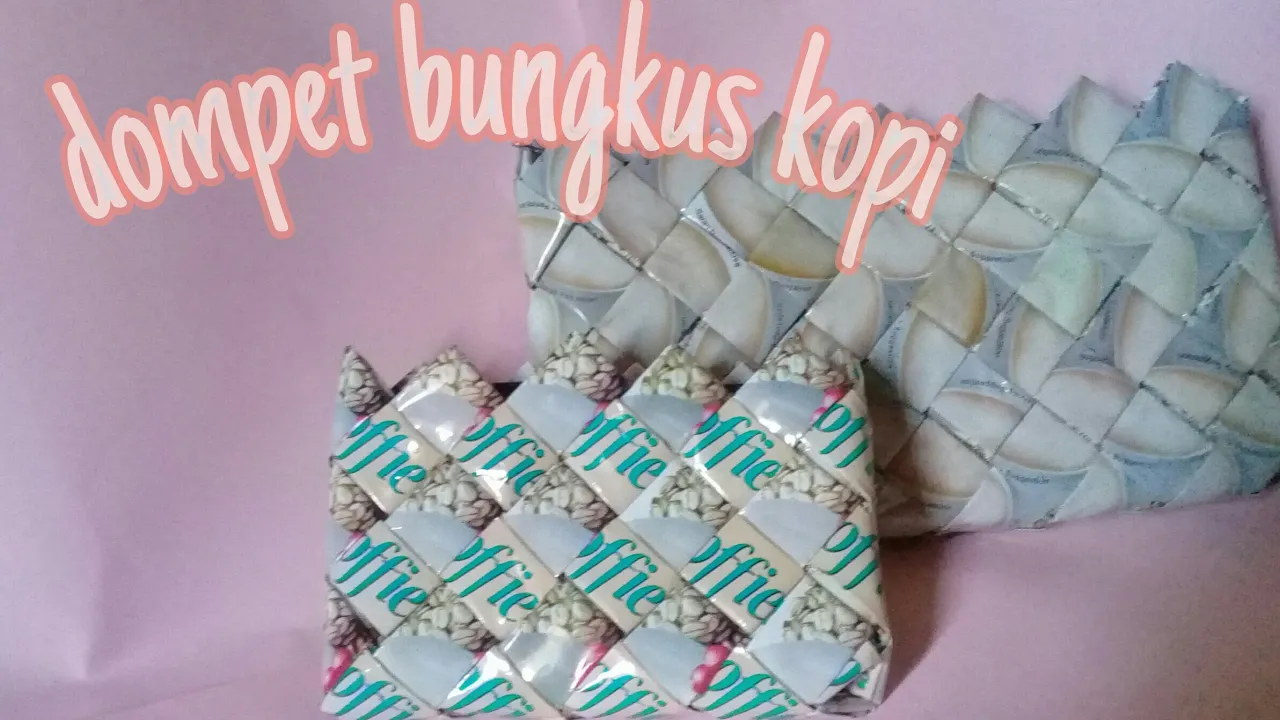 Tas Dari Bungkus kopi ll DIY ll rumahadin. 