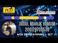 Web Programming - Task 17 Java Institute Abdul Maalik Humam