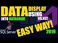 VB NET 2010 Tutorial Connect SQL Server to DataGridView Without Binding WinForms Database Guide
