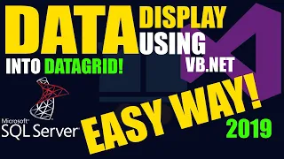 VB NET 2010 Tutorial Connect SQL Server to DataGridView Without Binding WinForms Database Guide
