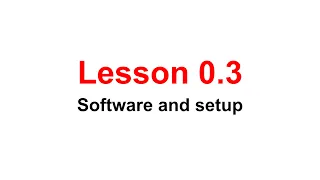 Python - the basics Lesson 0 3 Installing Python and Atom Windows and MacOS