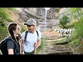 Hiking Hemmed-In Hollow Tallest Waterfall between the Rockies and Appalachian Mountains