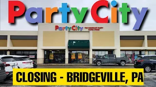Party City Going Out Business - Bridgeville PA