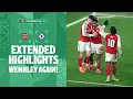 Lagu WEMBLEY AGAIN! | Arsenal v Chelsea extended highlights