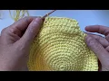 Chicken Head REDO MAKEOVER for AMIGURUMI CHICKEN potholder pattern