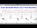 Beam Detailing In AutoCAD