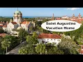 Historic Downtown vacation home for rent in St Augustine Florida Spanish style villa with pool