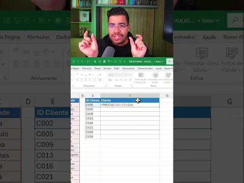 Como Fazer PROCV no Excel Passo a Passo | Fórmula PROCV Fácil