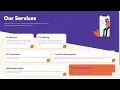 Our Services Section Design using Html CSS Services Section Learn CSS Garden