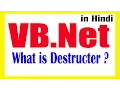 05 VB Net What is Destructor