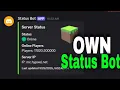 Create Minecraft Server Status System No Code Needed NestBot