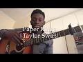 Paper Rings Taylor Swift guitar interpretations and chords
