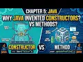 Chapter 5 Why did Java invent constructors when methods already exist
