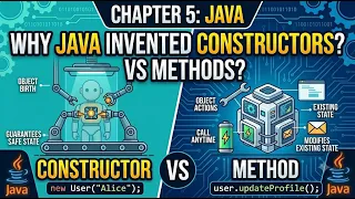 Chapter 5 Why did Java invent constructors when methods already exist