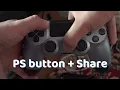 How to connect PS4 controller if blinking white