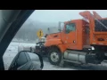 Driving in Snowstorm -