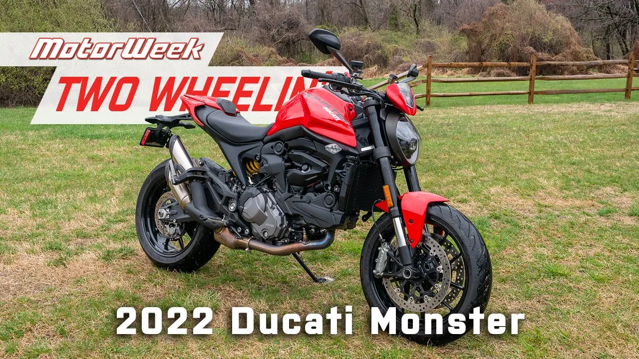 2022 Ducati Monster | MotorWeek Two Wheelin'