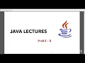 Java Lectures Part 2 - How to Install JDK Set It Up