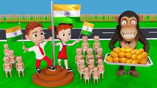 15 अगस्त और बिल्ली | Chintu Chinki | Chintu cartoon | pagal beta | desi comedy video| cs bisht vines