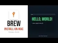 How to Install Homebrew on Mac 2026 Step-by-Step Tutorial