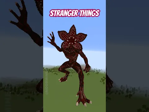 I Built a REALISTIC Demogorgon in Minecraft