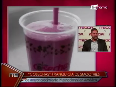 Cosechas franquicia de Smoothies de mayor crecimiento internacional en América