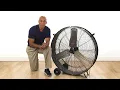 Utilitech 36-in 2-Speed Indoor Air Mover Fan