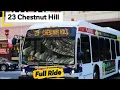 Septa Route 23 Full ride Philly Explore