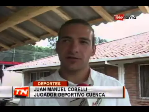 Cobelli no descarta jugar ante Liga de Loja
