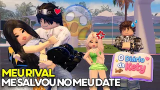 FUI PRA UM DATE MAS O MEU RIVAL ME SALVOU (O Diário da Kety EP.3)