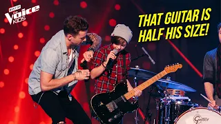 He Started A Band with His Dad... And SHOCKED Everyone! | The Voice Kids Journey