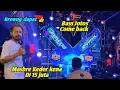 Lagu Cap jotos Jos jis kata Masbre. Brewog bikin keder seluruh badan saat putar DJ 15 juta
