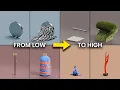 Next-Level 3D Blender Physics Showcase 9 Minutes of Pure Satisfaction