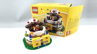 LEGO Birthday Cake set review! 40153