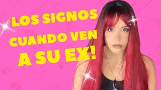 Los signos cuando ven a su ex 
