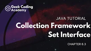 Chapter 6 3 Collections Framework Set Interface and Implementations Java tutorial