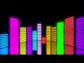 FREE 4K Ultra backgrounds - abstract colorful animated digital music equalizer ReaL Time
