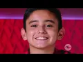 Sanatigo sings Te Voy a Amar - Blind Auditions | The Voice Kids Colombia 2019