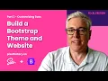 Build Bootstrap 5 website theme part 2 - Sass Customization