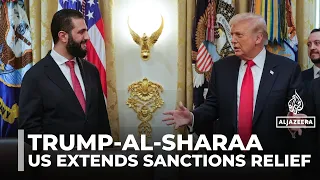 Trump Hosts Syria S Al Sharaa At White House As US Extends Sanctions Relief 